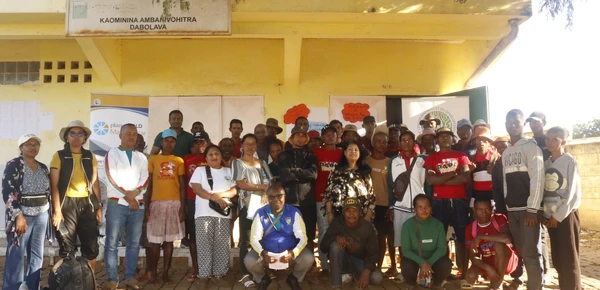 photo des participants lors de la formation création de coopérative