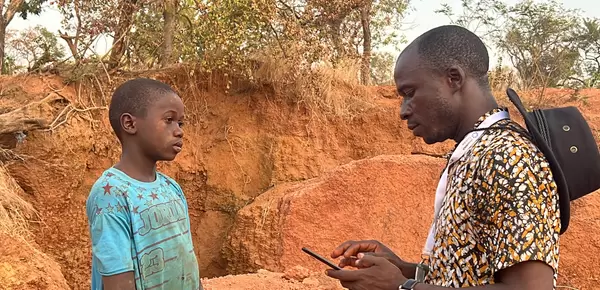 Interview avec un enfant mineur sur le Site de Kitignan 
