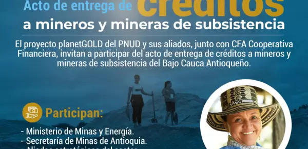 Comunidades mineras reciben creditos por 830 millones