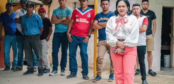 La gestión de Kenia Zerón fue clave para la formalización de la cooperativa.