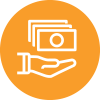 Financing icon graphic