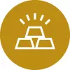 Gold icon