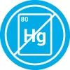 Mercury free icon
