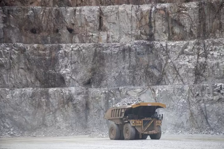 large scale gold mine