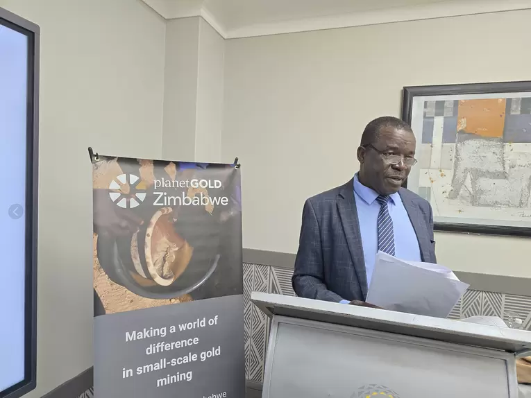 Ministry of Mines and Mining Development Chief Government Engineer, Eng. Munodawafa