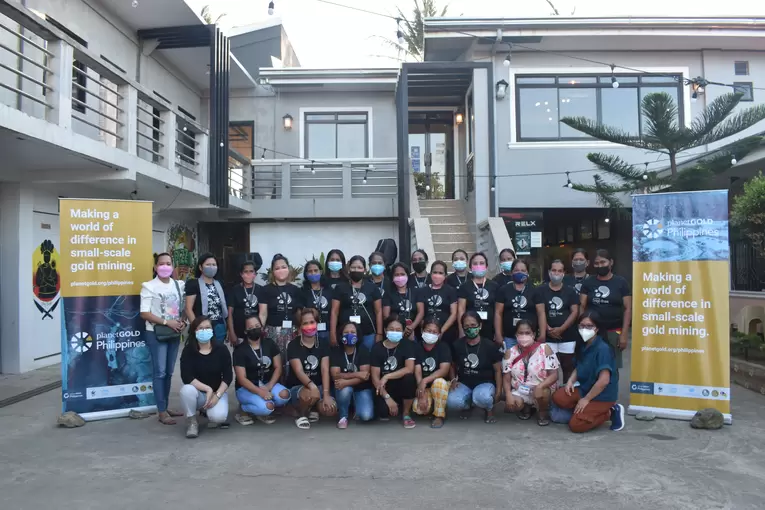 Paracale women miners participated in the Basic Advocacy Skills Training conducted by planetGOLD Philippines